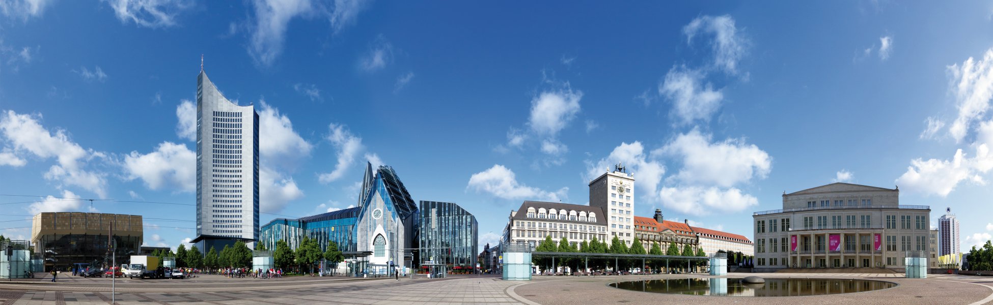 Augustusplatz in Leipzig