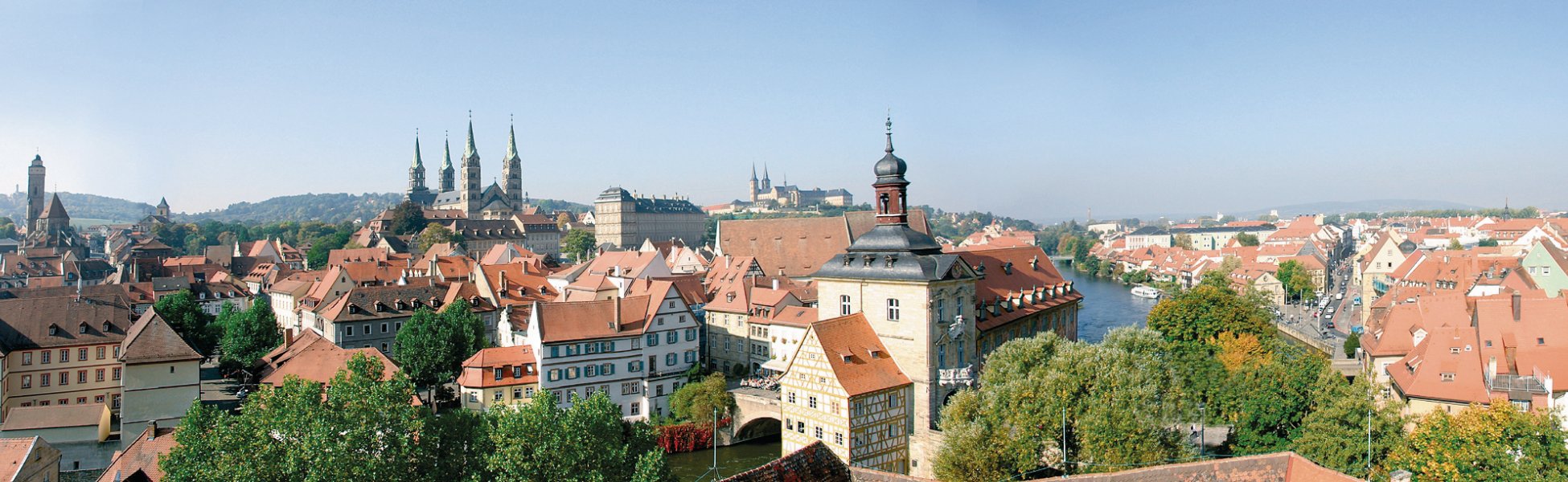 Panoramablick über Bamberg